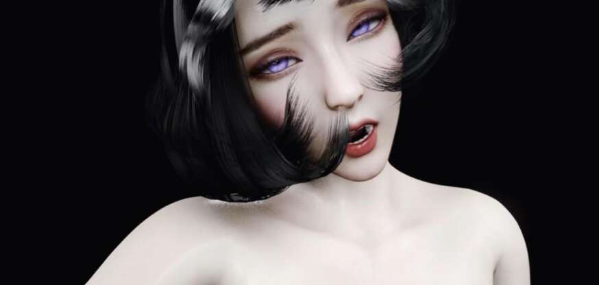 【3D同人视频/全动态/VAM】 jianjian：短发甜美颜值超顶女友 黑丝美腿骑乘位爆肏水嫩小穴【1V+1G】-萌玩ACG